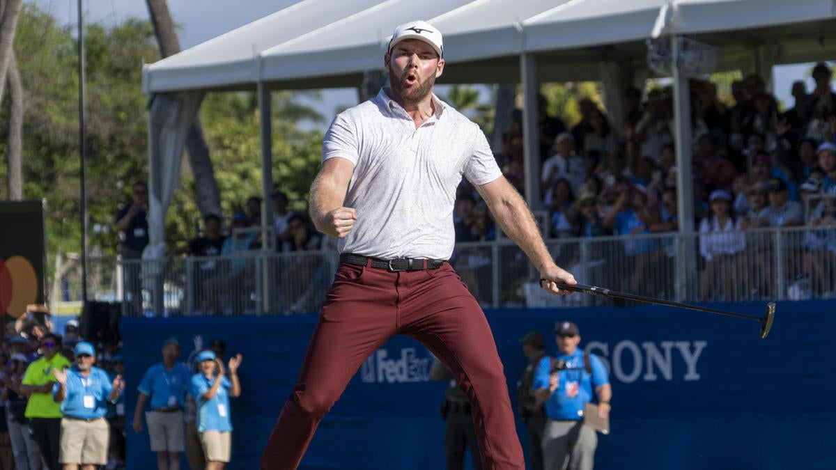 Photo: sony open leaderboard 2024