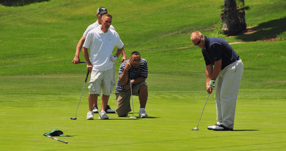 Photo: three person golf betting games