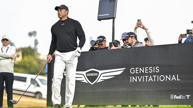 Photo: 2nd round tee times genesis open