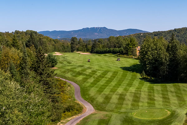 Photo: golf la belle et la bete tremblant