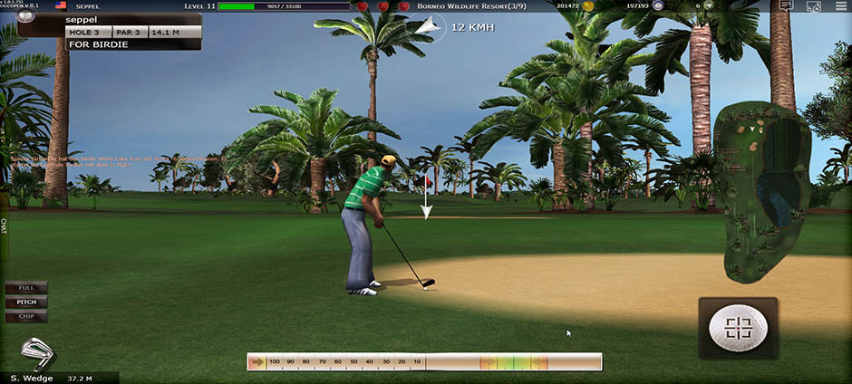 Photo: golf games in beta