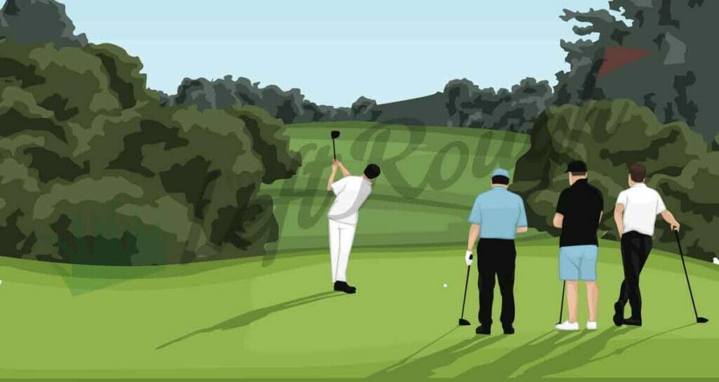 Photo: 5 person golf betting games