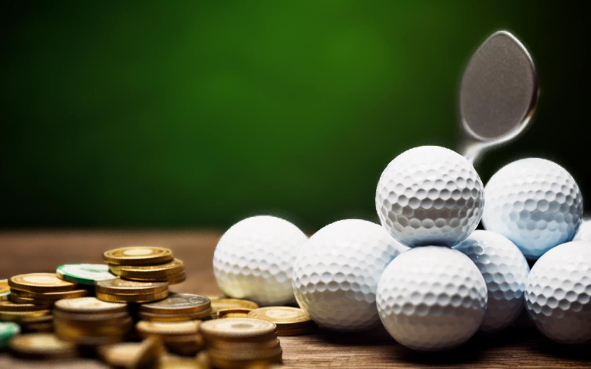 Photo: golf bett