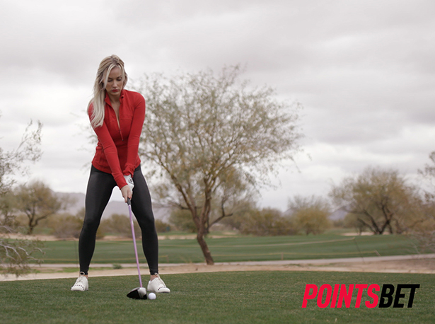 Photo: points bet golf girl