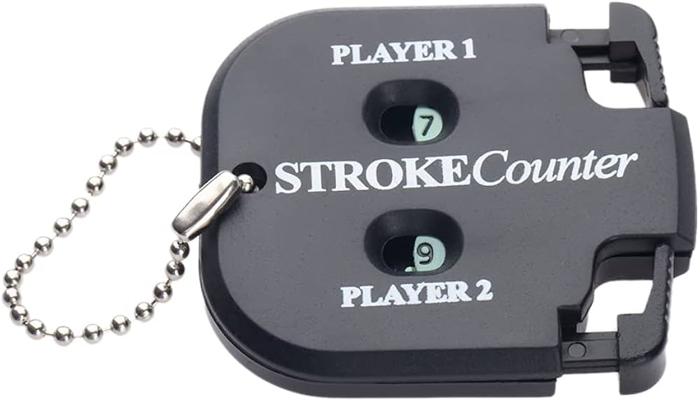 Photo: counter for golf strokes