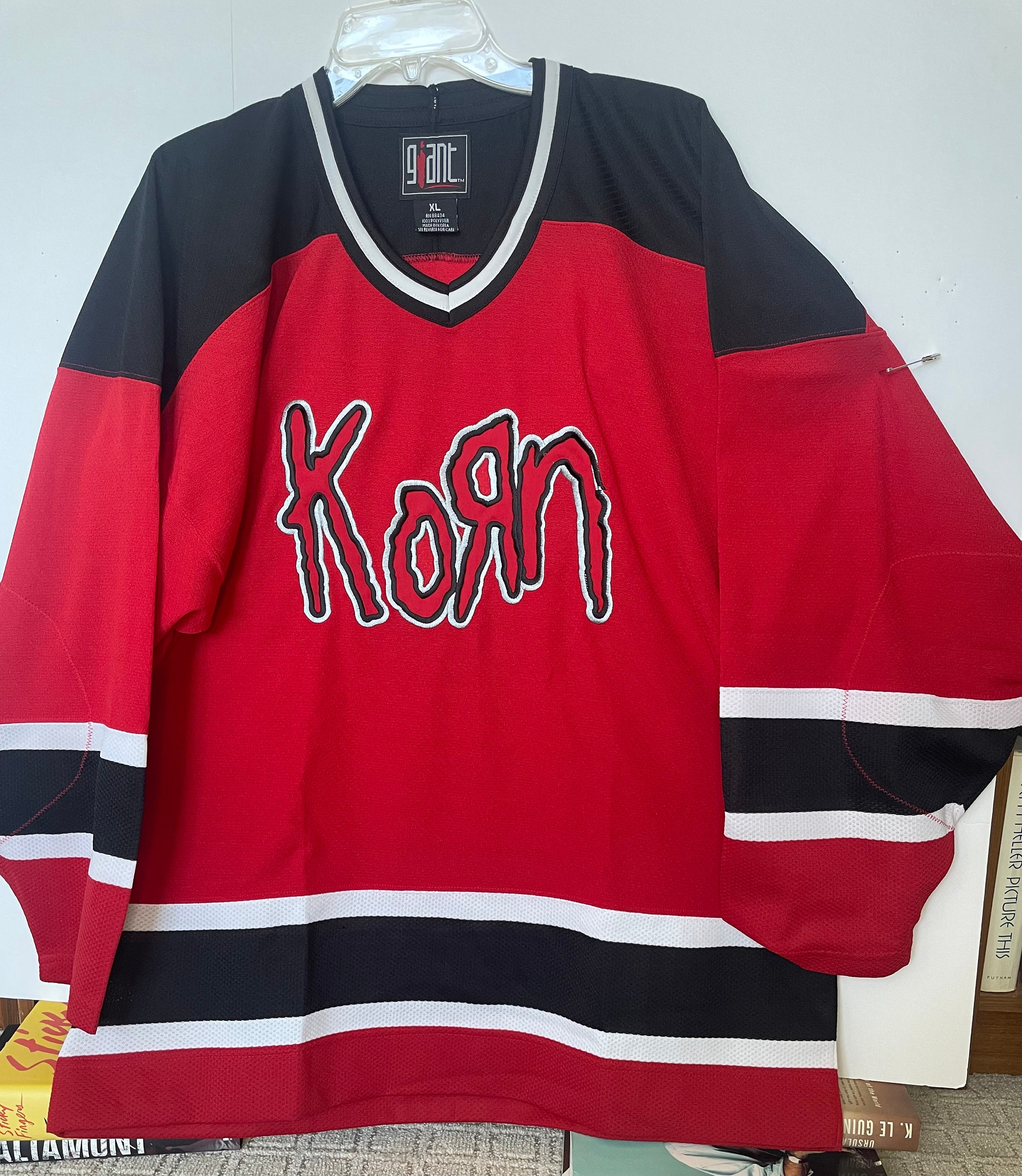 Photo: korn hockey jersey