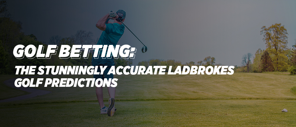 Photo: ladbrokes latest golf betting