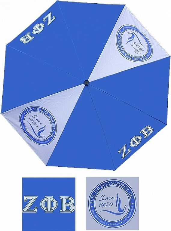 Photo: zeta phi beta golf umbrella