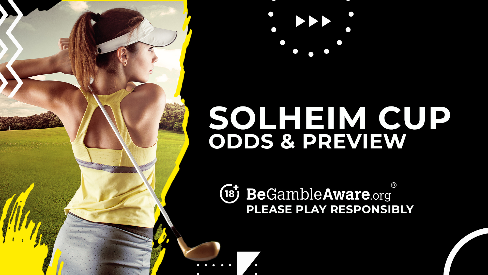 Photo: solheim cup golf betting