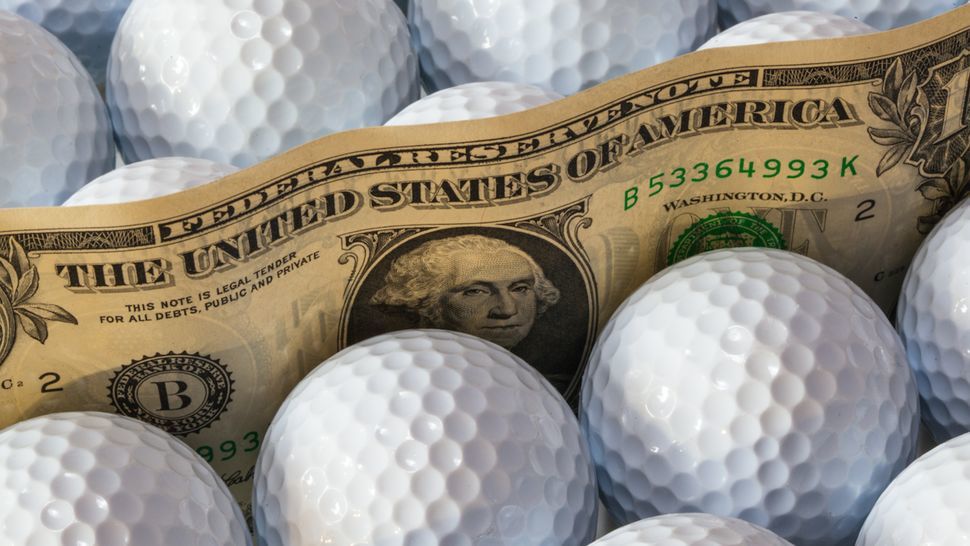 Photo: appearance money in golf bets