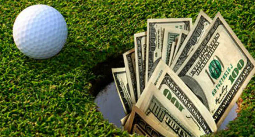 Photo: appearance money in golf bets