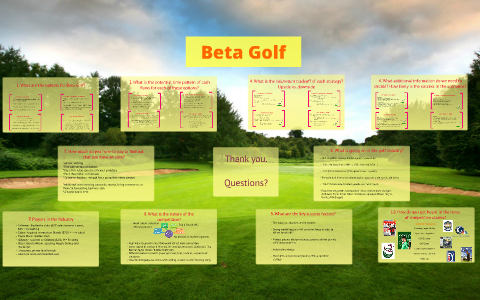 Photo: beta golf case analysis