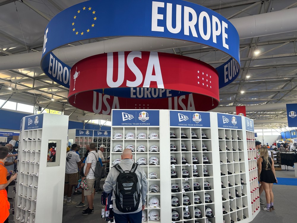 Photo: european ryder cup store