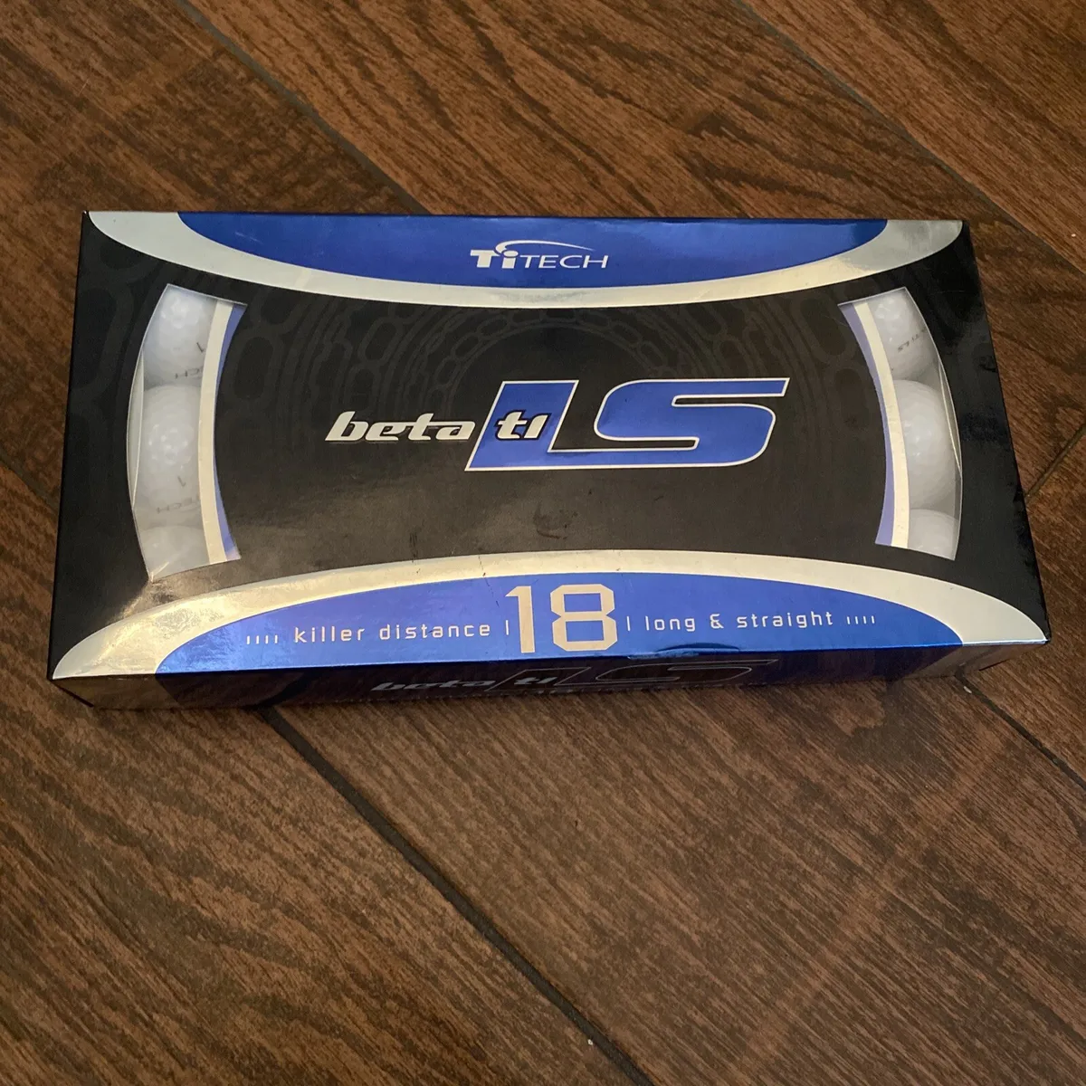 Photo: titech beta ti golf balls