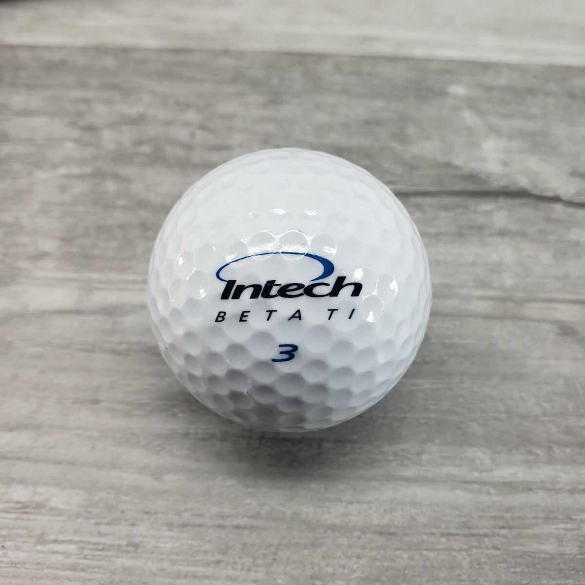 Photo: intech beta ti distance golf balls