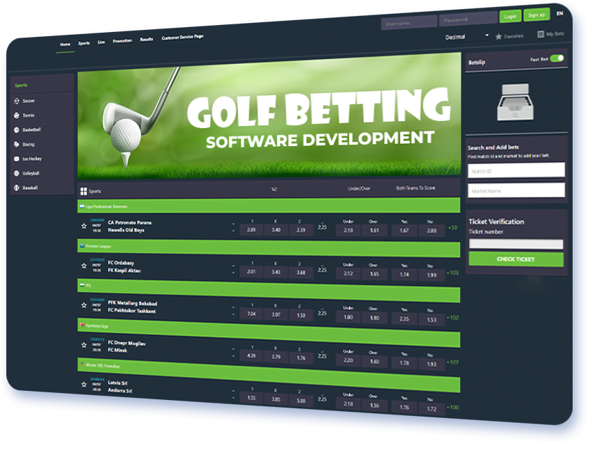 Photo: online golf betting games