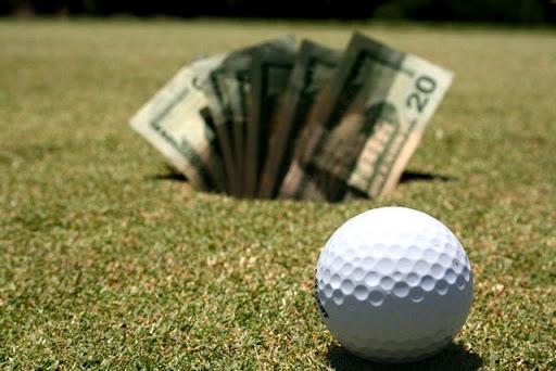 Photo: gambling golf