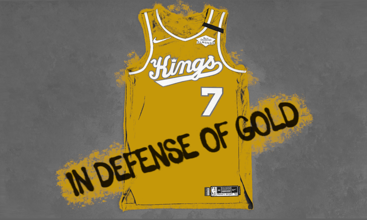 Photo: gold kings jersey