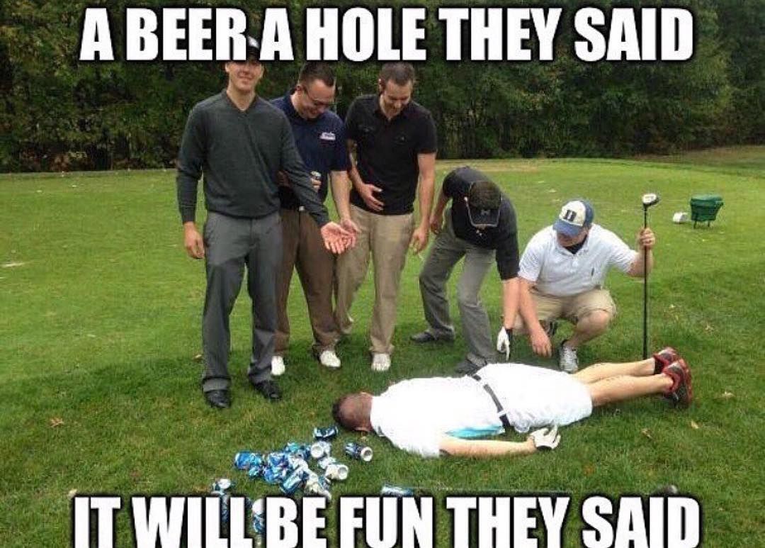 Photo: golf bet meme