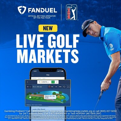 Photo: live golf betting in play
