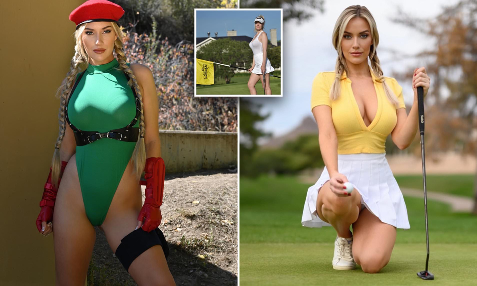 Photo: sexy golf bets with wife