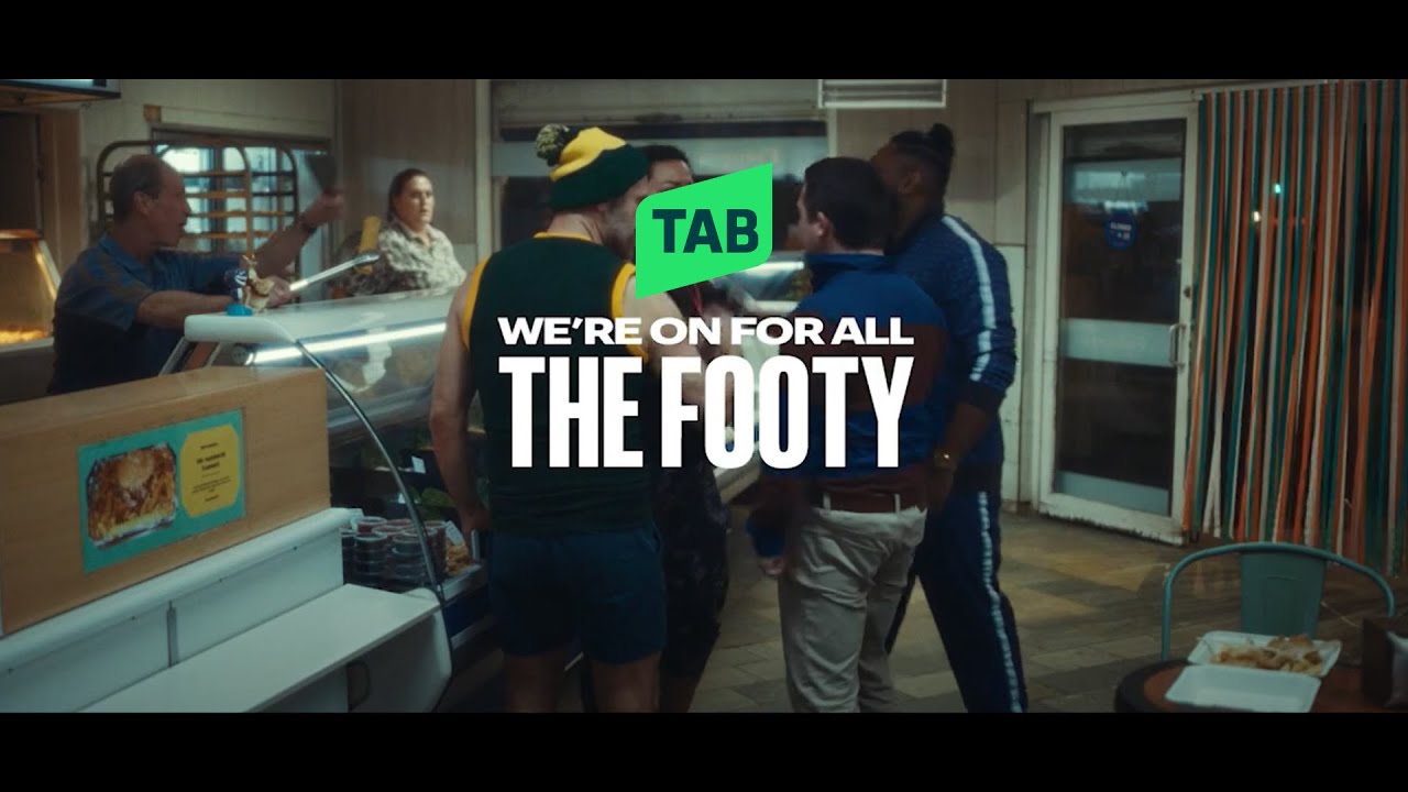 Photo: tab we love to bet golf ad australia