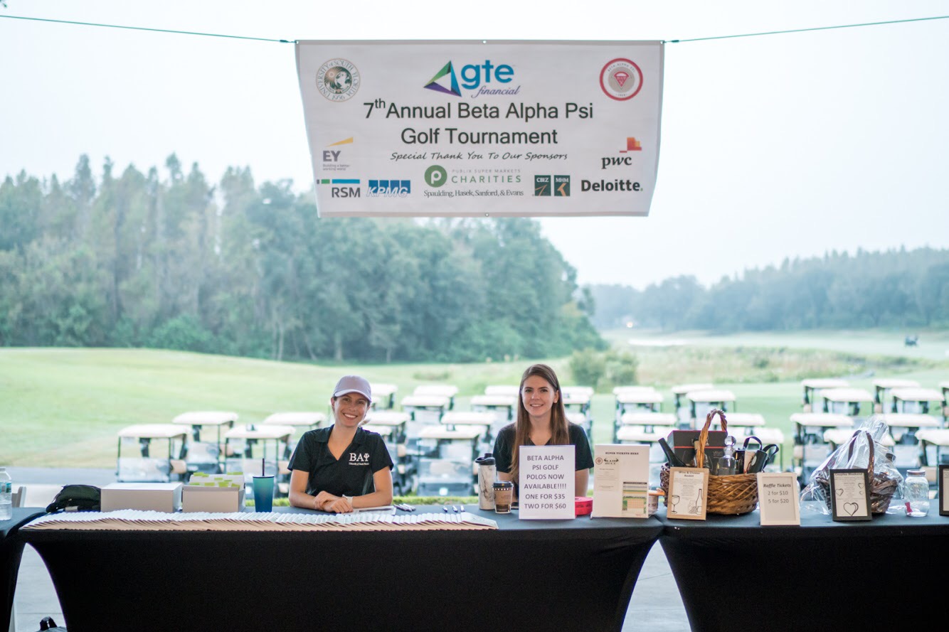 Photo: usf beta alpha psi golf tournament