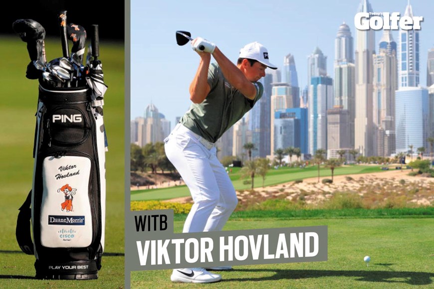 Photo: what clubs does viktor hovland use