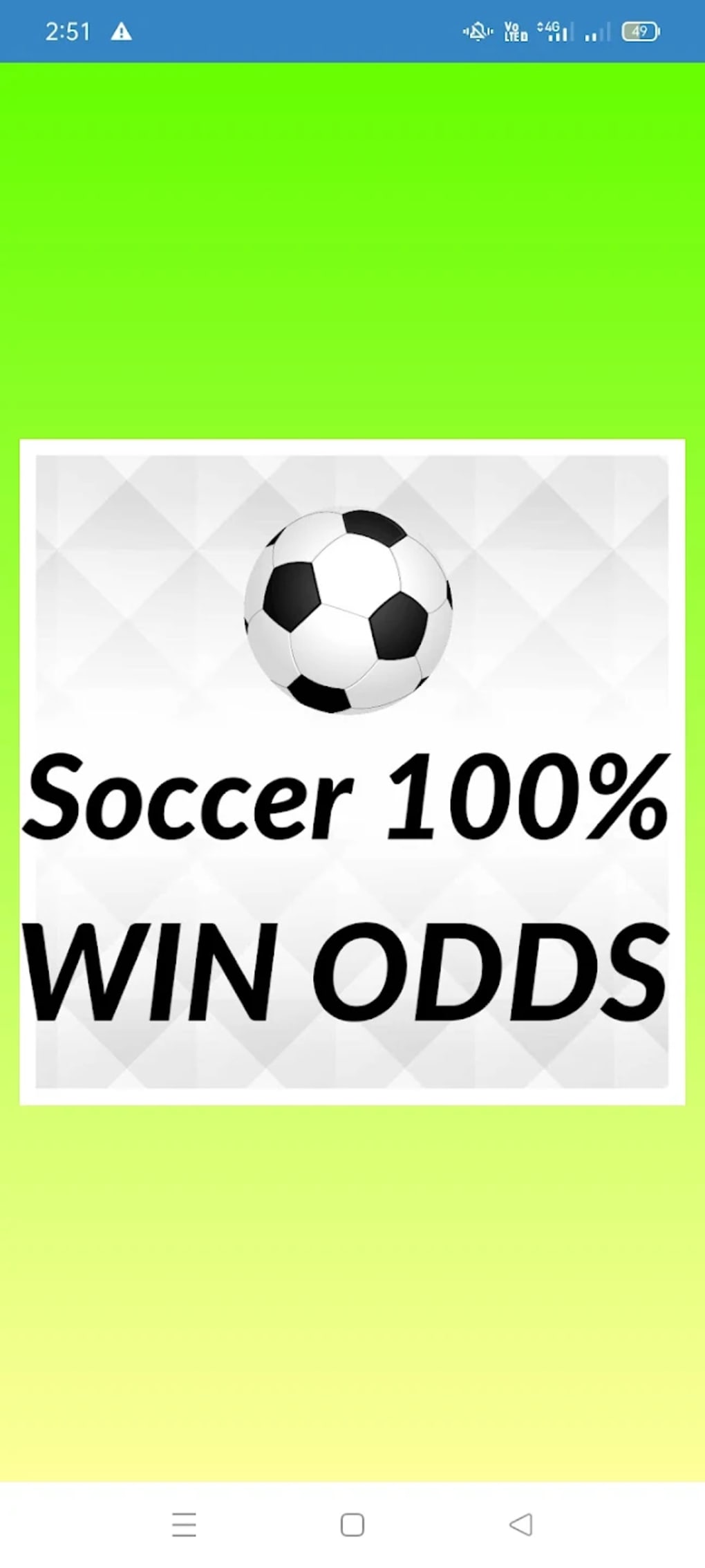 Photo: win odds