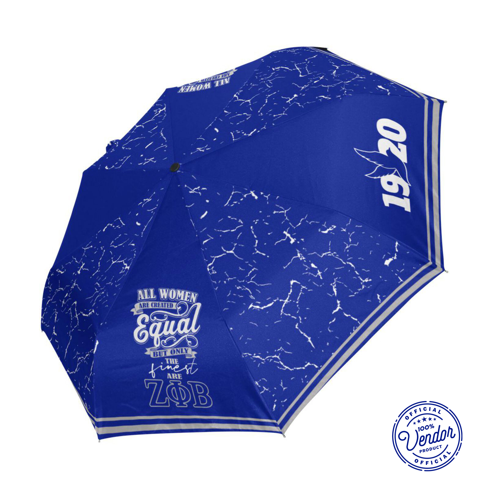 Photo: zeta phi beta golf umbrella